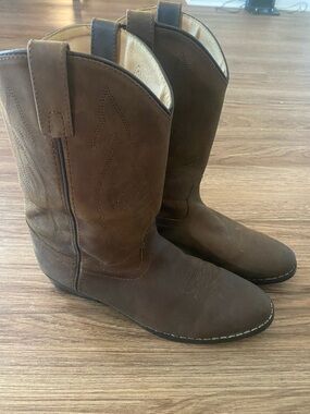 Masterson cowboy boots women’s size 6 brown leather.